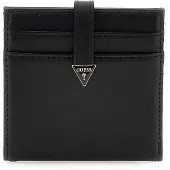 GUESS Kaarthoes Laurel SLG Tab Card Case Black Zwart