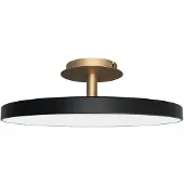 UMAGE Plafondlamp , Asteria Up Large, dimbare, Zwart, Woonkamer, Metaal, Designer