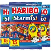 Haribo 3x Starmix Uitdeelzakjes 375 gr