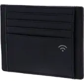 Mandarina Duck Leren Kaarthouder Times Credit Card Holder Black Zwart
