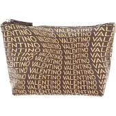 Valentino Toilettas Samosa Punch Cosmetic Purse Moro Bruine