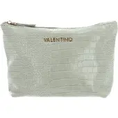 Valentino Cosmetische tas Fire Re Soft Cosmetic Case Ghiaccio Lichtgrijs