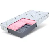 FDM SELECT MAX Matras 120x200 cm - Hoogte 18 cm H3 en H4 - Koudschuim Matrassen - Dubbelzijdig - 7 zones - Öko-Tex