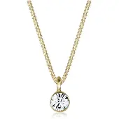 Elli ketting van 925 sterling zilver, verguld