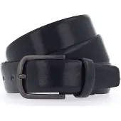 Vanzetti Leren Riem Belt W100 Black Zwart