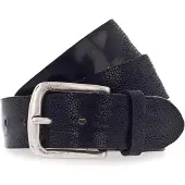 Vanzetti Leren Riem 40mm Leather Belt W80 Marine Blauw