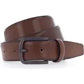 Vanzetti Leren Riem Belt W85 Cognac Bruine