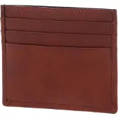 Valentino Leren Kaarthouder Five Credit Card Holder Cuoio Bruine