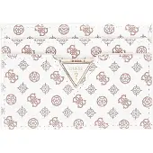 GUESS Kaarthouder Card Holder White Logo Multi Wit