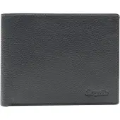 Esquire Leren Portemonnee Primavera Men Wallet Black Zwart