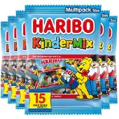 Haribo 6x Kindermix Uitdeelzakjes 375 gr