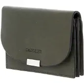 Saddler Leren Portemonnee Reneé Wallet Olive Groene