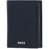 HUGO BOSS Leren Portemonnee Classic Grained Wallet Navy Donkerblauw