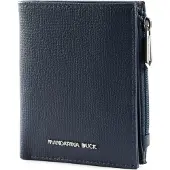 Mandarina Duck Leren Portemonnee Mellow Urban Wallet Avio Donkerblauw