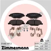 ZIMMERMANN 25682.180.2 Remblokken