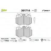 Valeo 301714 Remblokken