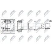 NTY NPW-NS-095 Aandrijfas