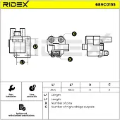 RIDEX 689C0155 Bobine