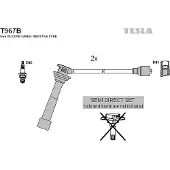 Tesla T967B Bougiekabels
