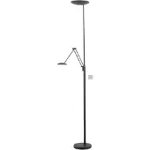 Highlight Klassieke leeslamp Roma zwart Ø 23cm