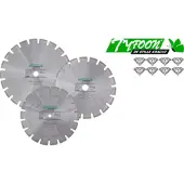 Van Voorden Tyfoon Diamantblad Beton 300 As 30mm - 249245