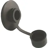 Kelfort Afdekkap Kunststof Zwart Voor Houtdraadbout 7mm - 5511497
