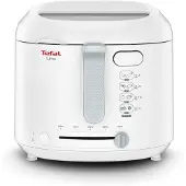 Tefal Uno FF2031 - Frituurpan - 1,8 L - Compact Design - Coolwall - Kijkvenster - Instelbare thermostaat - 1600W - Wit