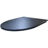 Best design Best-design toiletzitting soft-closing "morrano-53" mat-zwart