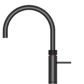 Quooker Cube Fusion Round Mat Zwart met Pro3-VAQ Boiler