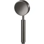 Qisani Handdouche Flow Rond Los Geborsteld Gun Metal