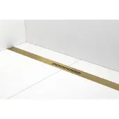 Easy drain Douchegoot R-Line Clean 90cm Brushed Brass