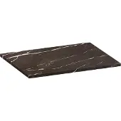 Brauer Mirage Topblad 59,6x46cm - Copper Brown - Badkamermeubels, Wastafelbladen - 8720724504043