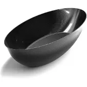 Mondiaz Vrijstaand Ligbad Float Carbon Fibre 170x80 cm Koolstofvezel Zwart
