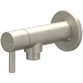 Ivy Aia Toebehoren Hoekstopkraan 1/2" 3/8 Geborsteld nickel PVD