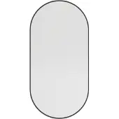 Haceka Spiegel deco ovaal 80x40 cmmat zwart