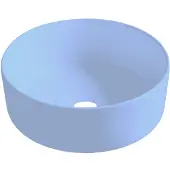 Best design Waskom luzz 40 cm mat lichtblauw