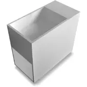 EH Design Fontein vicenza solid surface 400x220x360 mm mat wit