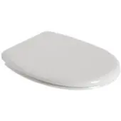 Plieger Compact closetzitting m. deksel t.b.v. wandcloset verkort wit