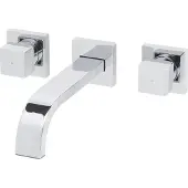Boss & Wessing Bws wastafelkraan inbouw square 2- knops chroom