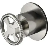 Hotbath Cobber @Work CW010CEXT afbouwdeel inbouw stopkraan koud geborsteld nikkel