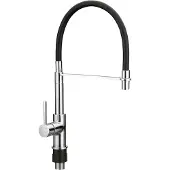 Van Marcke GO Keukenkraan vmk go fusion design 27,4x46,3 cm incl. Mobile rubberen sproeier chroom
