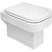 Boss & Wessing Bws wandcloset spirits easycleaning diepspoel met toiletzitting wit
