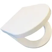 Best design Best-design toiletzitting soft-closing "rapid" glans wit