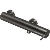 Qisani Douchethermostaat flow geborsteld gun metal