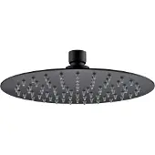 Wiesbaden Hoofddouche rond 304-Ufo 25 cm Mat Zwart