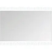 Boss & Wessing Badkamerspiegel BWS Salt Met LED Backlight 60x50 cm Zilver