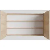 Boss & Wessing Spiegelkast bws cube 120x70x16 cm 2 deuren washed oak