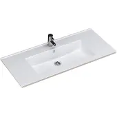 Sanicare Wastafel q10 keramiek 100x45 cm wit