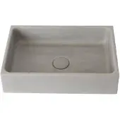 Ideavit Waskom Idea.Sol 41.5x28x10 cm Rechthoek Beton Grijs
