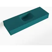 Mondiaz LEX Smag vrijhangende solid surface wastafel 90cm. Positie wasbak midden